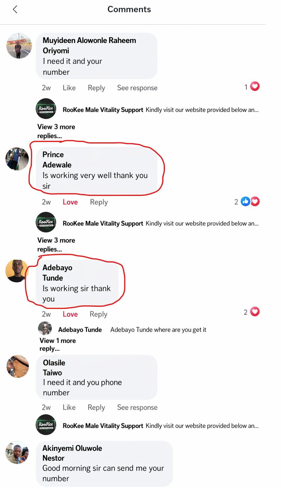 Testimony